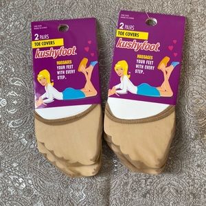 Kushyfoot Toe Covers - 4 pairs - NWT
